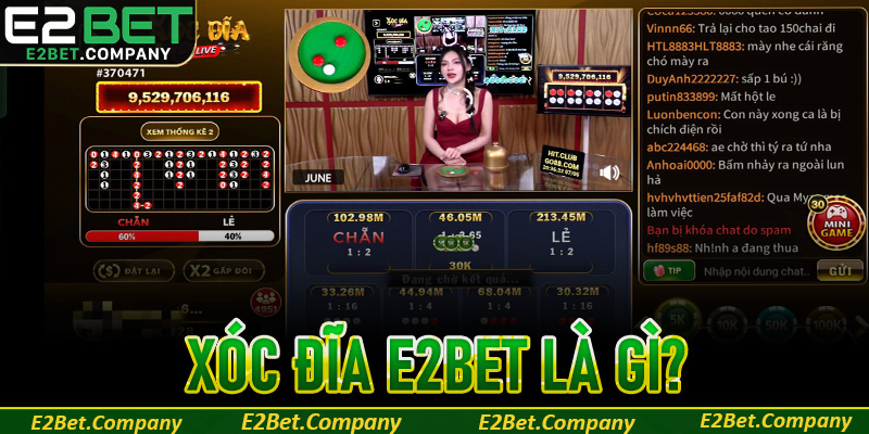 Xóc đĩa E2BET là gì?