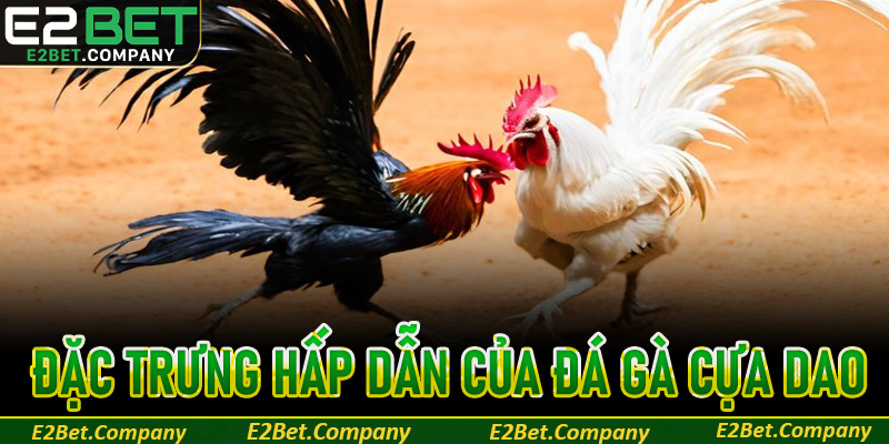Những đặc trưng hấp dẫn tại game đá gà cựa dao