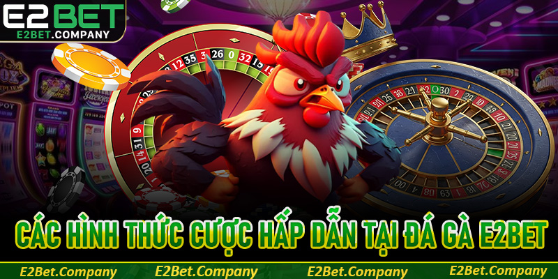 Các hình thức đá gà hấp dẫn mỗi ngày tại E2BET